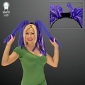Blank Purple Light Up Hair Noodles Headband